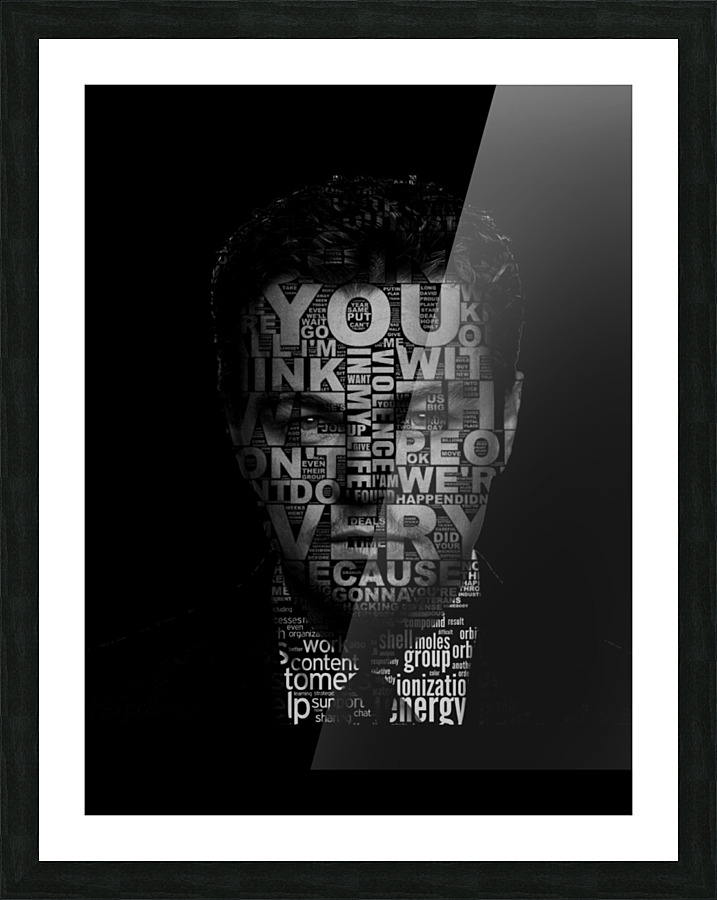 Leonardo DiCaprio Picture Frame print