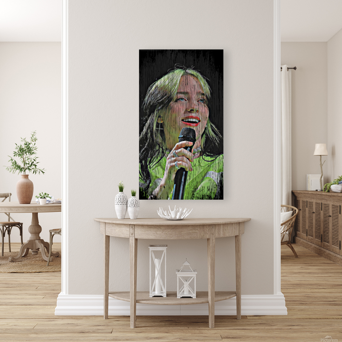 Billie Eilish Black Effect Reproduction