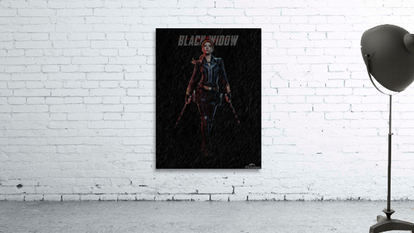 Black widow Wall Preview