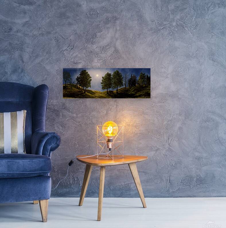 MAPLES IN MOONLIGHT P Reproduction