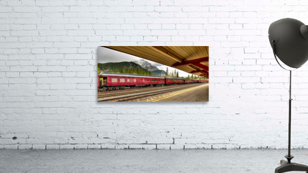 Banff Train Station Wall Preview