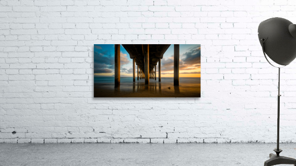 Sunset Pier Wall Preview