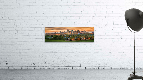 Edmonton Skyline Wall Preview