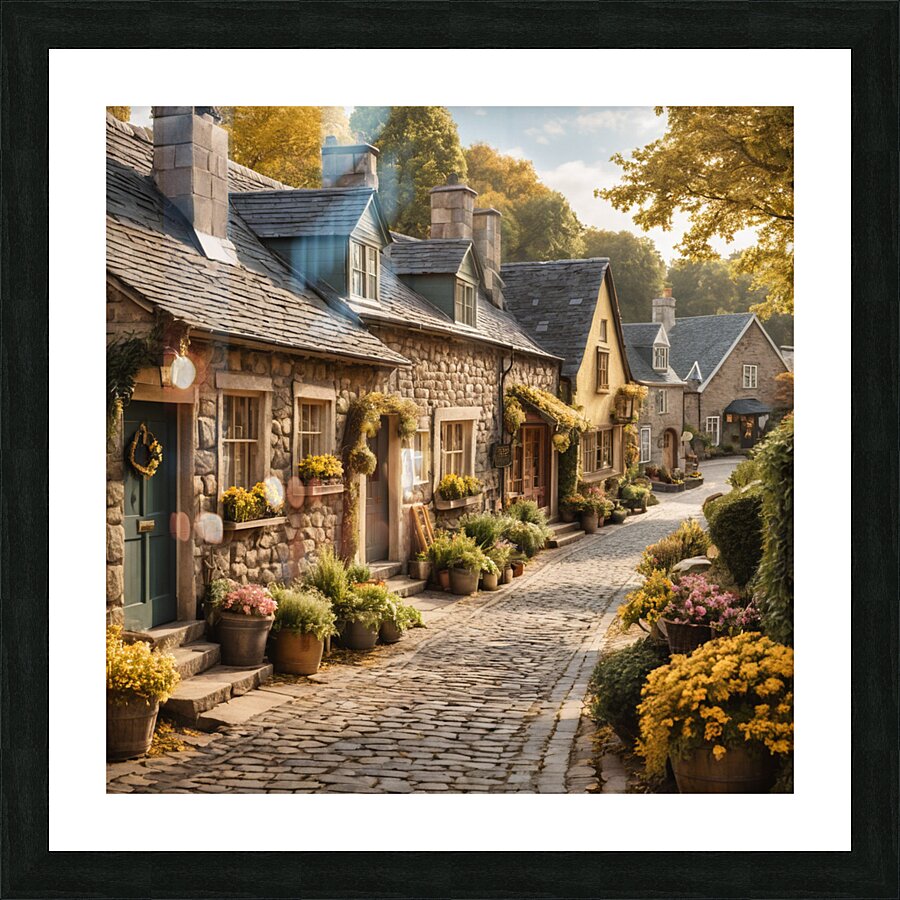 Old World Charm Picture Frame print