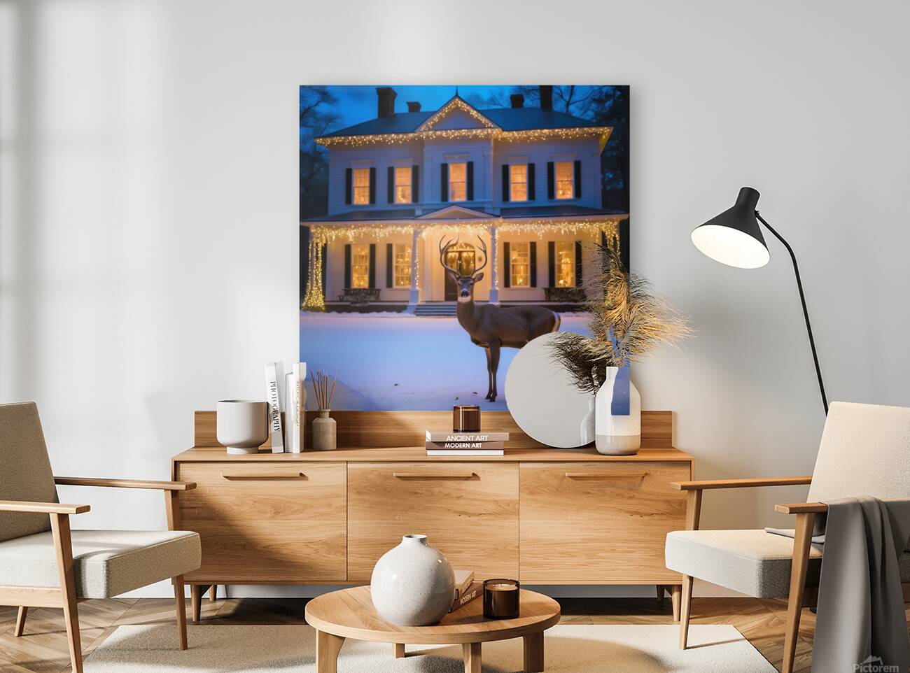  Illuminated Elegance  Reproduction