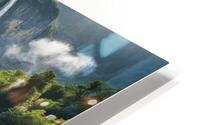 Breathtaking Waterfall HD Metal print