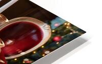  Festive Table Setting  HD Metal print