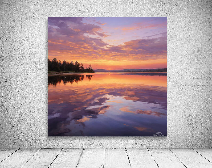 Serene Sunset  Wall Preview