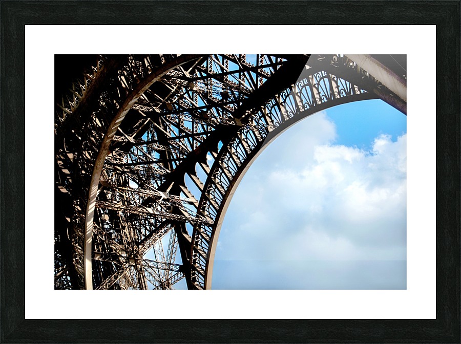 The Eiffel Tower  Picture Frame print
