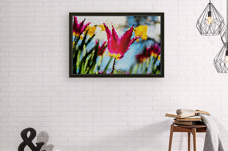Tulip Mosaic by Busybee-CR Photography