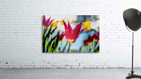 Tulip Mosaic Wall Preview