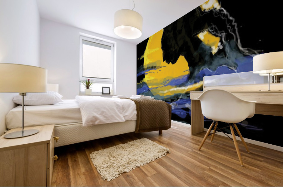 Sunset Life Mural print