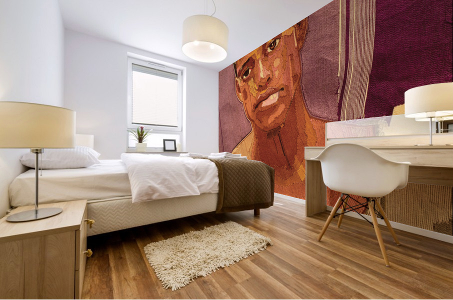 Maybe  Mural print