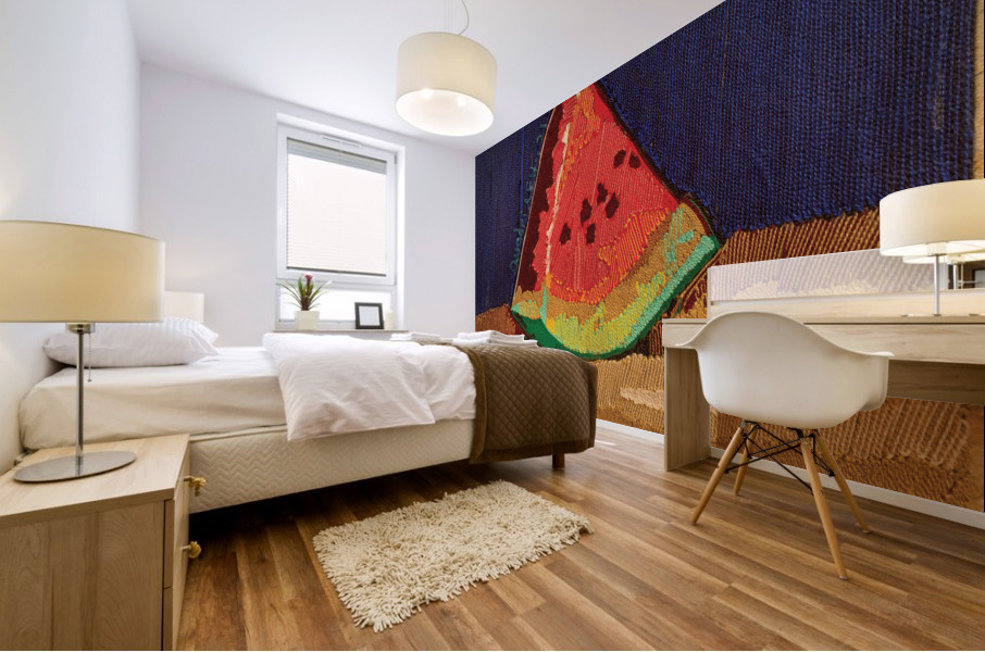 The Serving  Mural print