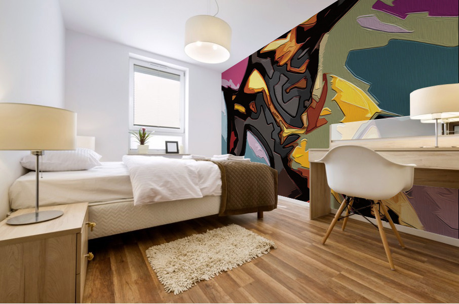 Seeking You Mural print