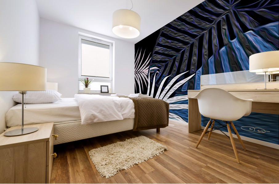 Day and Night Mural print