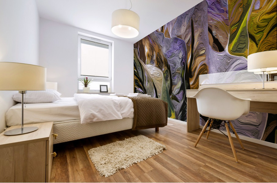 Ascensional Movement Mural print