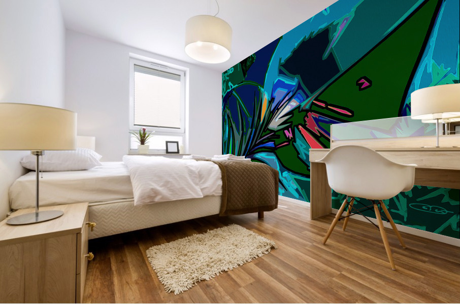 Humble Admiration Mural print