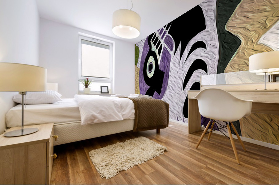 Discomfiture Mural print