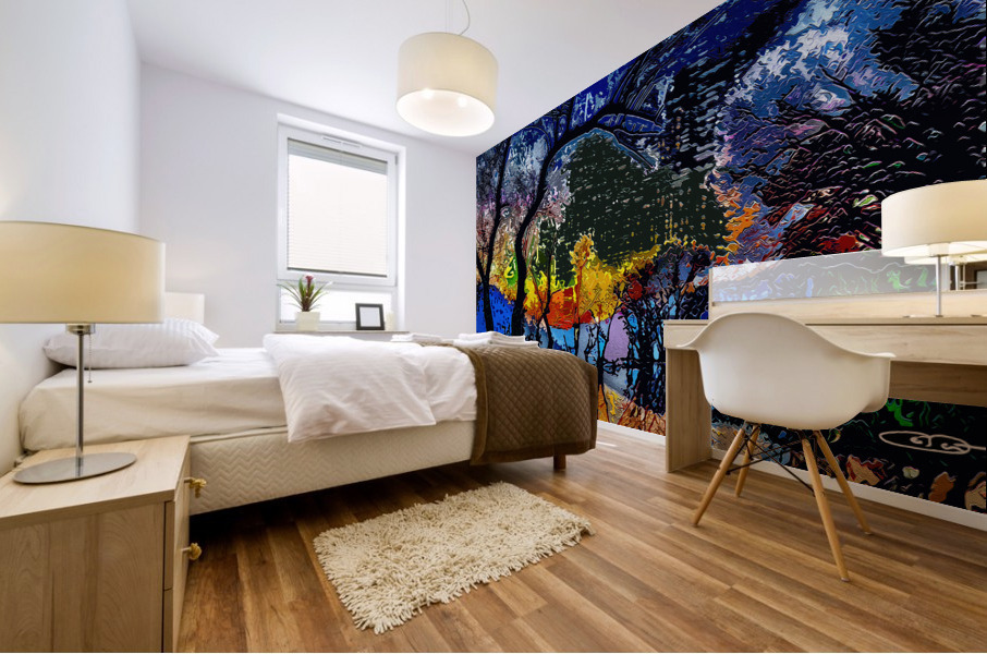 Our Night Mural print