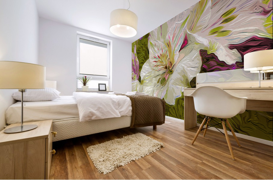Blissful Blossoms Mural print