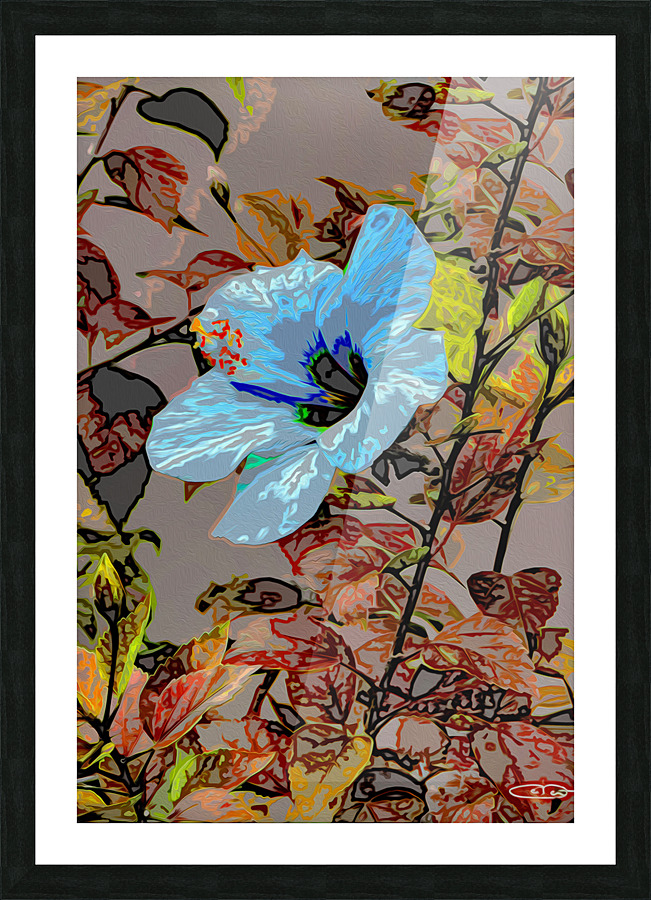 Azure Inspiration Picture Frame print