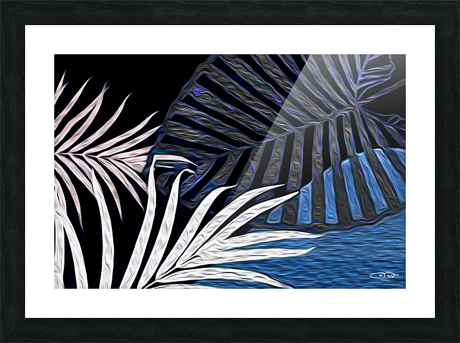 Day and Night Picture Frame print