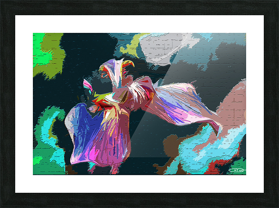 Watercolor Wisdom Picture Frame print