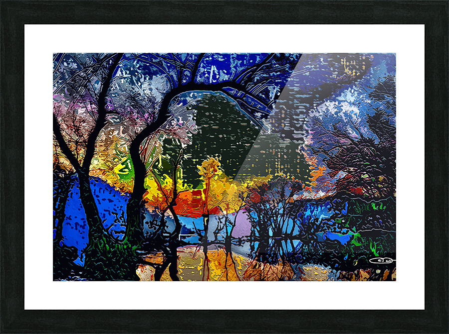 Our Night Picture Frame print