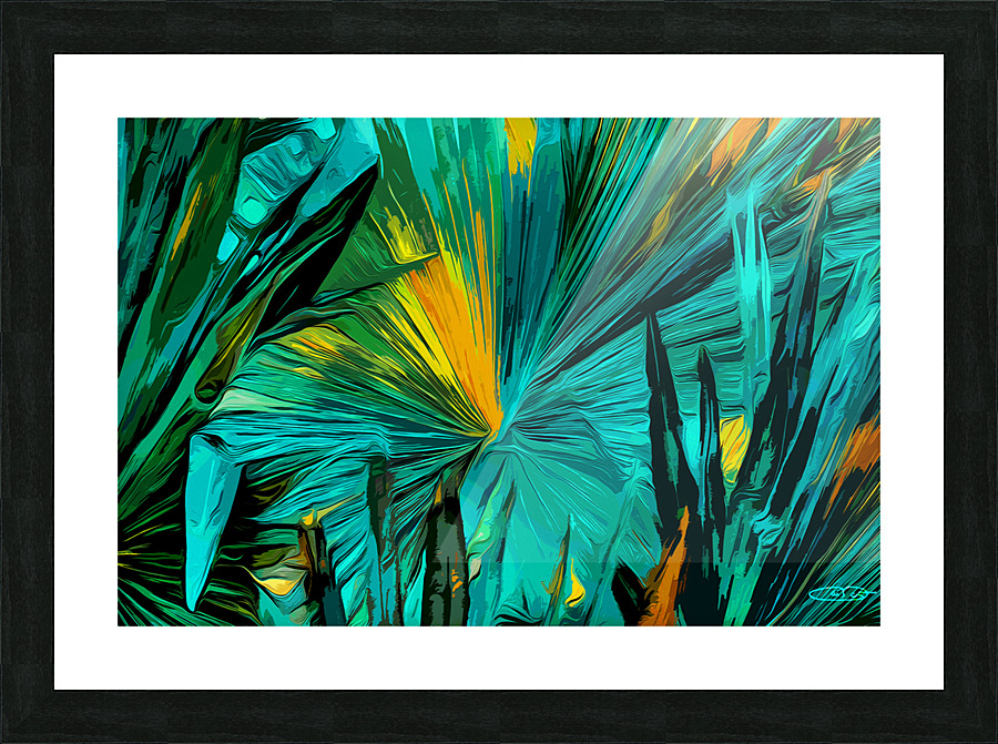 Tranquility in Motion Picture Frame print