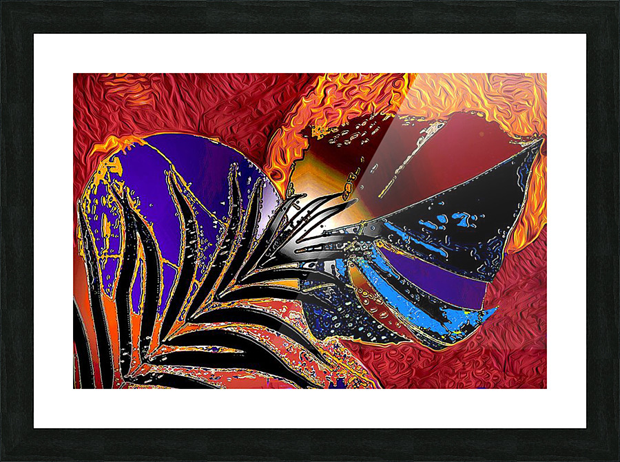 Deep Adoration Picture Frame print