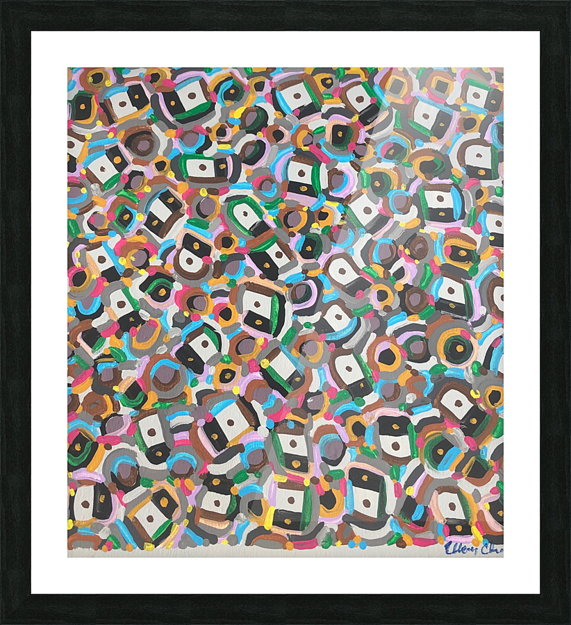 GREYSKIES Picture Frame print