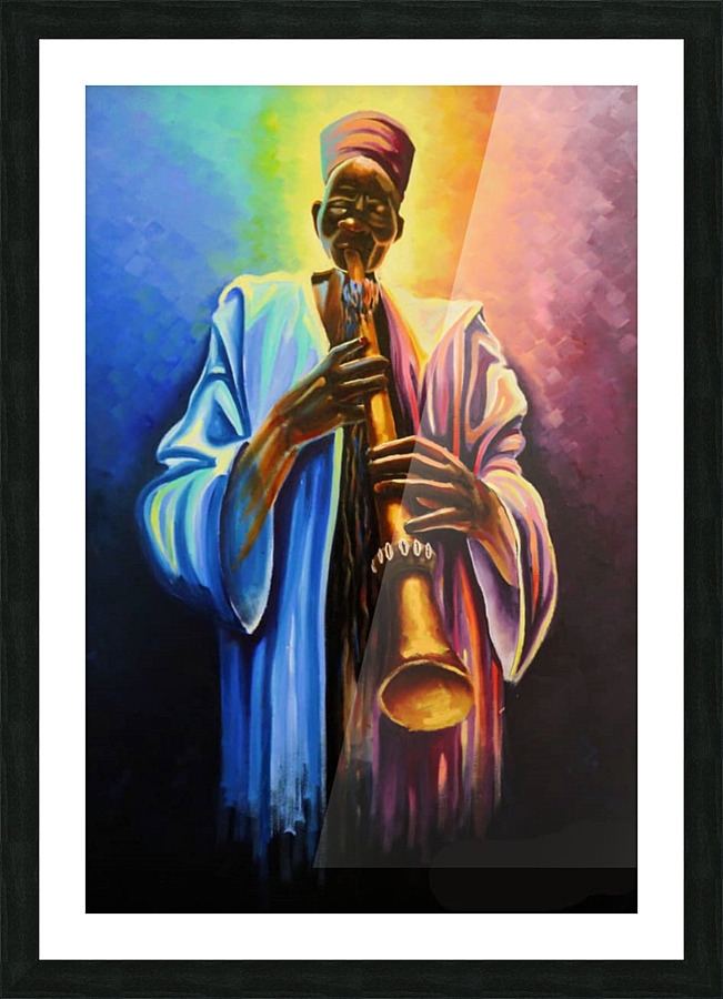 Kakaki Voice of Africa by Valeda Williams Wall Art