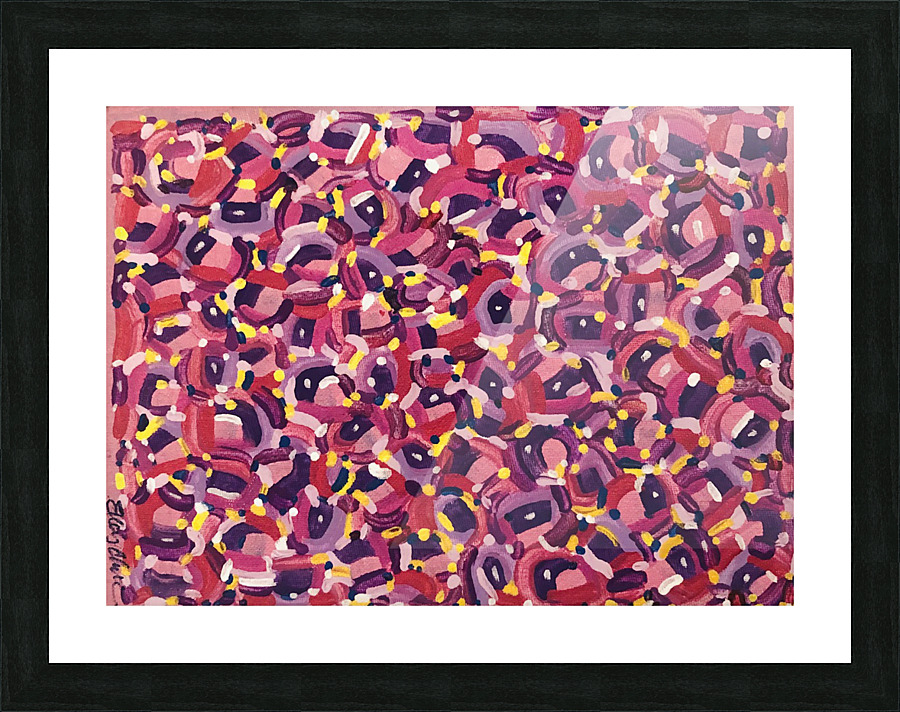 ROSES Picture Frame print