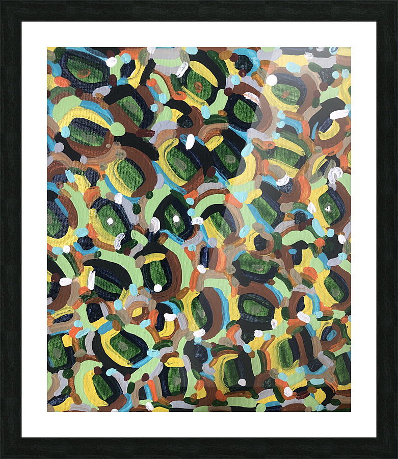 OK POPPIN  Picture Frame print