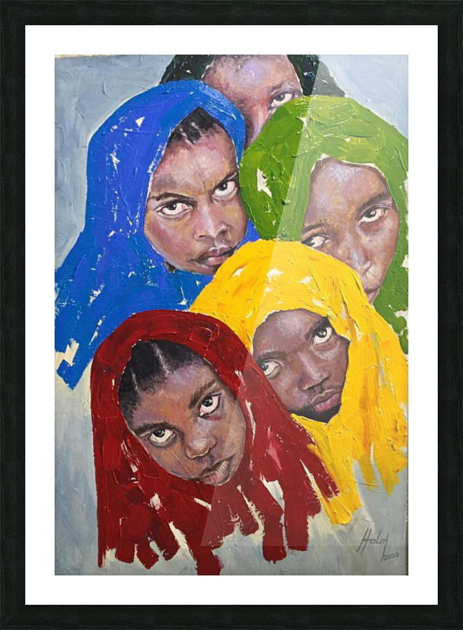 Five Sisters Picture Frame print