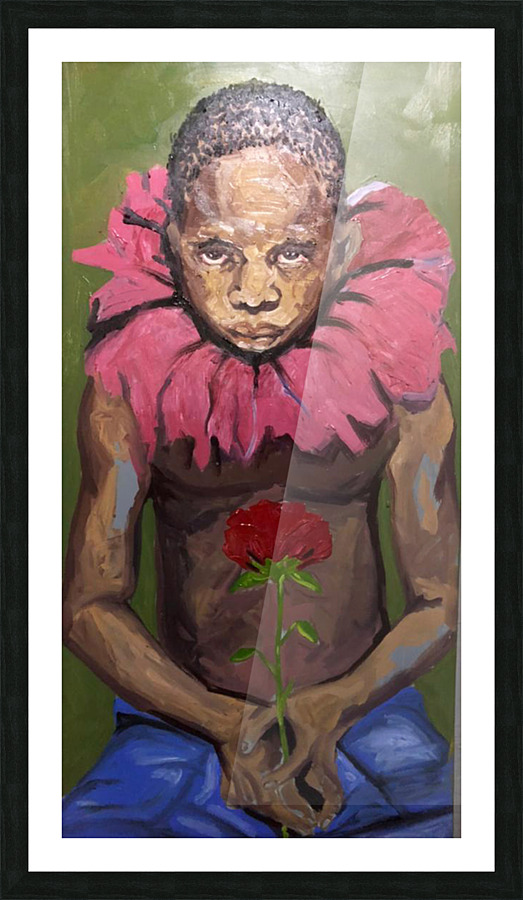 Rose Flower Picture Frame print