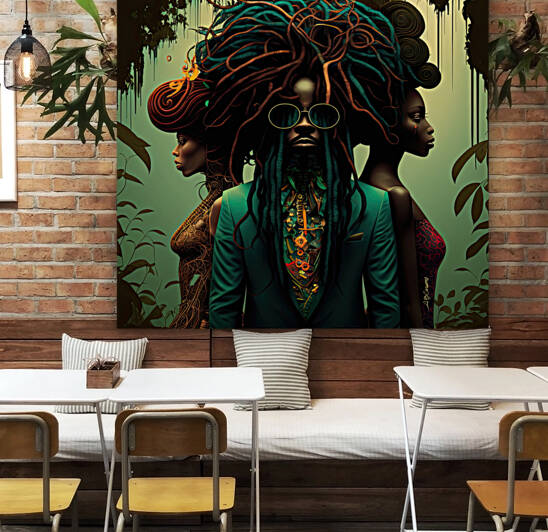 Rooted gigapixel art scale 4 00x by Valeda Williams