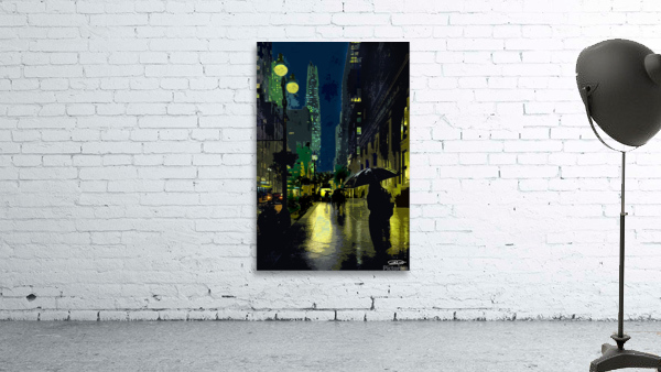 Rainy Calmness Wall Preview