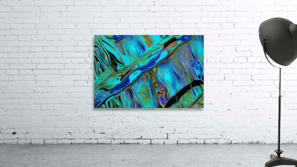 Blue Illusion Wall Preview