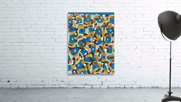 BLUE FACES Wall Preview