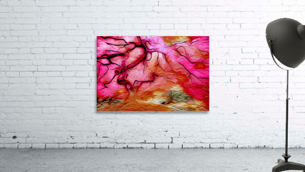 Cotton Candy Blossoms Wall Preview