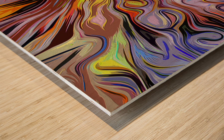 Esotericity Wood print