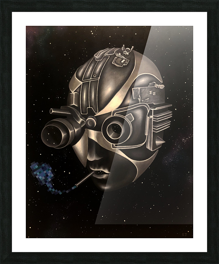 Tin God Picture Frame print