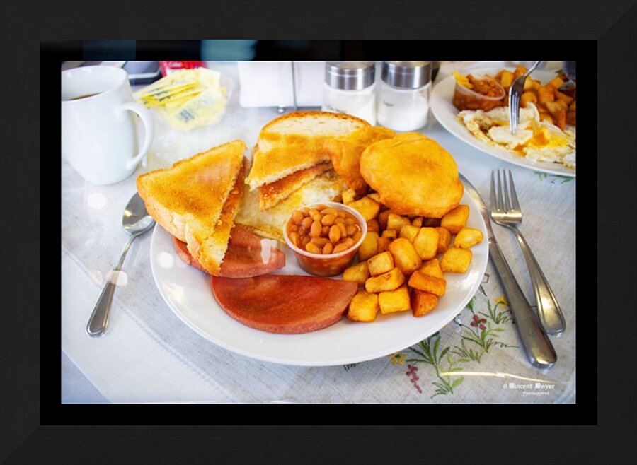 Breakfast Picture Frame print
