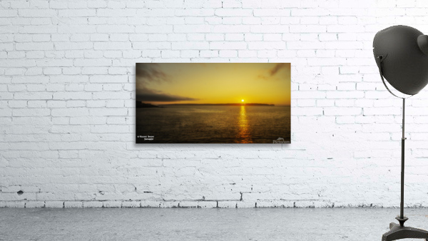 Sunset Over Bell island Wall Preview