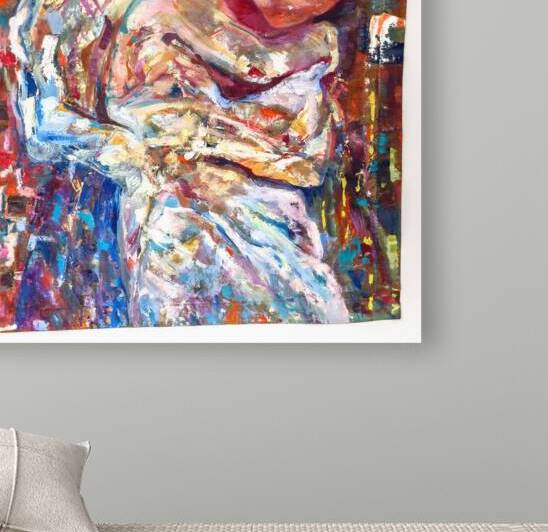 Into My World Tobacco Knights 1 Abstract oil on by Cynthia Lavin