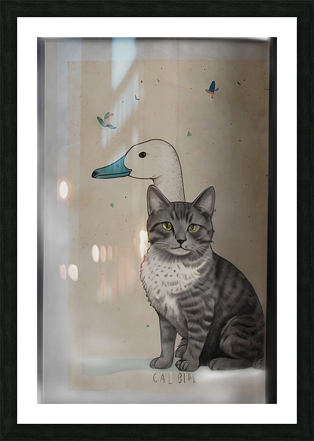 Cute and Quirky Animal Posters – Perfect Gift for Animal Lovers Picture Frame print