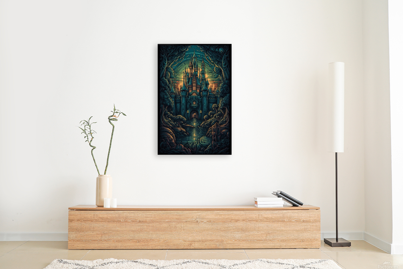poster disneyland without text e4e4c6db e19f 4ab5 Reproduction