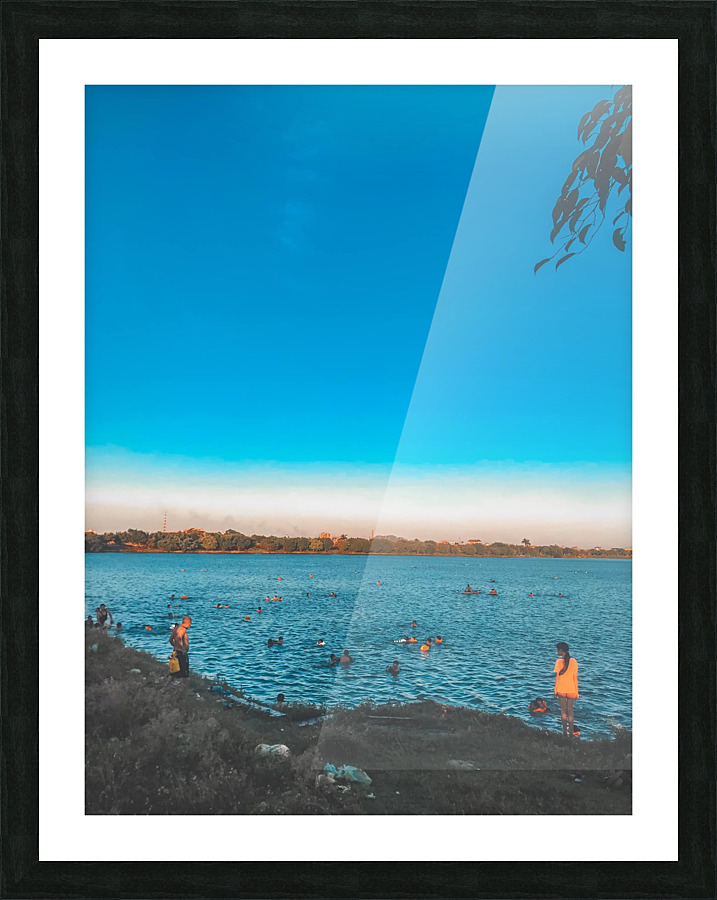 Germany Beach Picture Frame print
